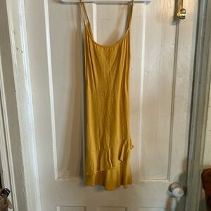 Speechless Mustard Mini Dress